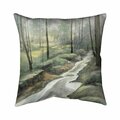 Begin Home Decor 20 x 20 in. Waterfall-Double Sided Print Indoor Pillow 5541-2020-LA168
